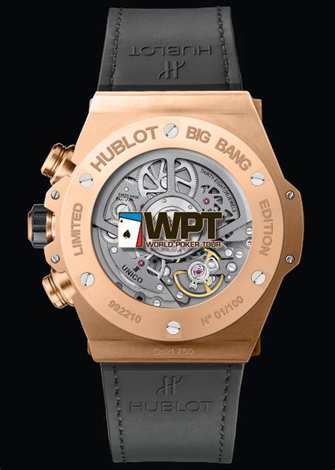 Hublot unico poker tour